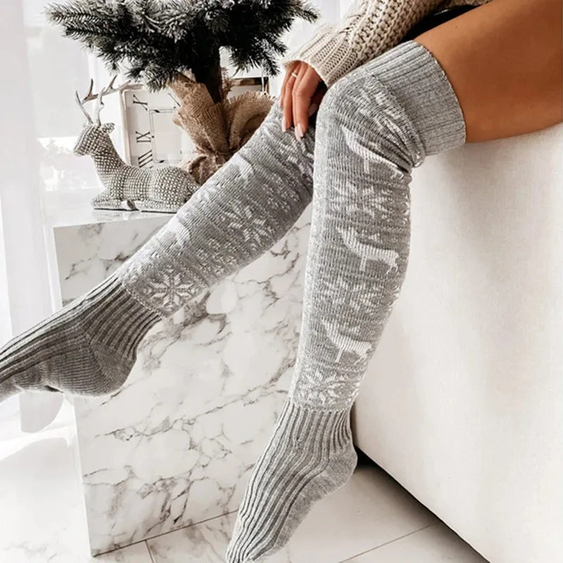Women's Warm Winter Christmas Tights